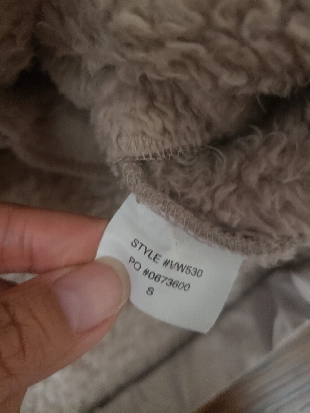 Vuori Women’s Cozy Sherpa Jacket Size S Umber Pink Fleece Full Zip Streetwear - Picture 3 of 6